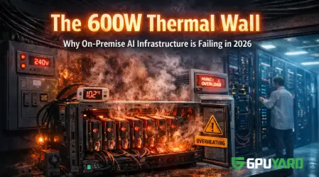 The 600W Thermal Wall: Why On-Premise AI Fails