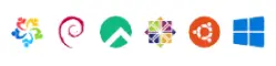 OS Support logos